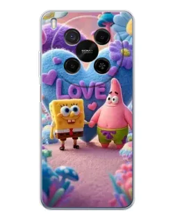 Чохол для Huawei Mate 80 Pro Max з картинкою «Губка Боб Патрік»