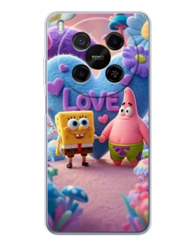 Чохол для Huawei Mate 80 Pro Max з картинкою «Губка Боб Патрік» Чохол для Huawei Mate 80 Pro Max з картинкою «Губка Боб Патрік»