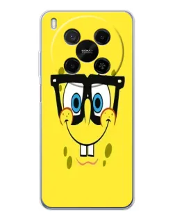 Чохол для Huawei Mate 80 Pro Max з картинкою «Мінімалістичний Спанч Боб»