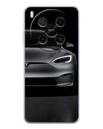 Чохол для Huawei Mate 80 Pro Max з картинкою «Tesla Model S Look»