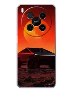 Чохол для Huawei Mate 80 Pro Max з картинкою «Cybertruck на Марсі»