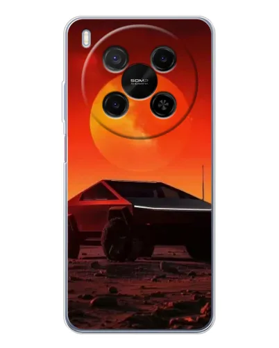 Чохол для Huawei Mate 80 Pro Max з картинкою «Cybertruck на Марсі»