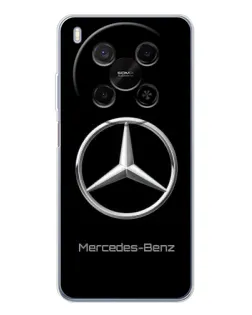Чехол для Huawei Mate 80 Pro Max с картинкой «Mercedes Silver Logo»