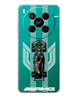 Чехол для Huawei Mate 80 Pro Max с картинкой «Mercedes AMG Petronas»