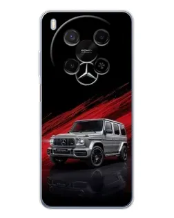 Чехол для Huawei Mate 80 Pro Max с картинкой «Mercedes G-Class красный»