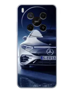 Чехол для Huawei Mate 80 Pro Max с картинкой «Mercedes EQ — будущее»