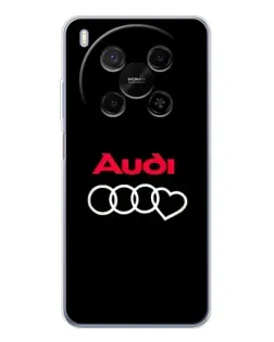 Чохол для Huawei Mate 80 Pro Max з картинкою «Логотип Audi Heart»