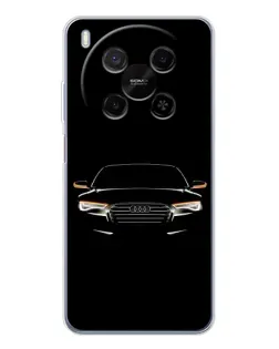 Чохол для Huawei Mate 80 Pro Max з картинкою «Audi — нічний контур»