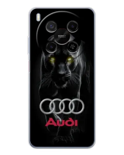 Чохол для Huawei Mate 80 Pro Max з картинкою «Пантера та Audi»