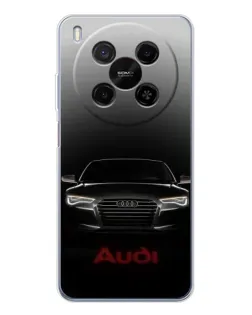 Чохол для Huawei Mate 80 Pro Max з картинкою «Audi — градієнтний контур»