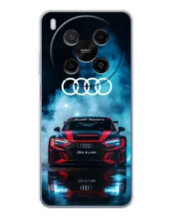 Чохол для Huawei Mate 80 Pro Max з картинкою «Audi Sport — неон»