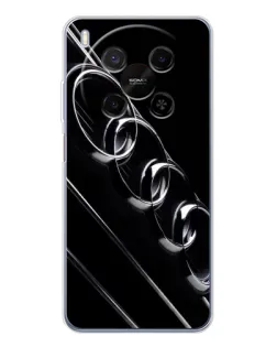 Чохол для Huawei Mate 80 Pro Max з картинкою «Audi — абстрактні кільця»