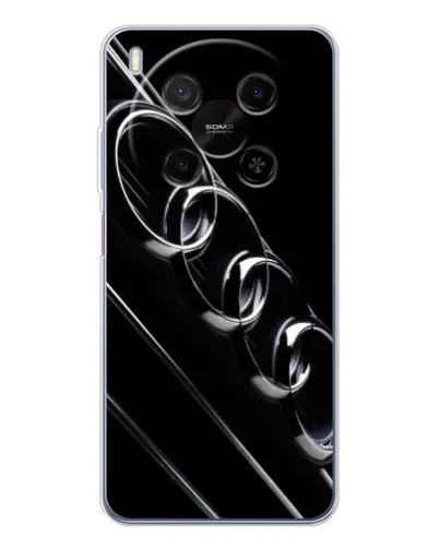 Чохол для Huawei Mate 80 Pro Max з картинкою «Audi — абстрактні кільця»
