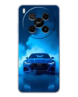Чохол для Huawei Mate 80 Pro Max з картинкою «Audi — блакитна енергія»