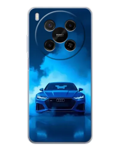Чохол для Huawei Mate 80 Pro Max з картинкою «Audi — блакитна енергія»