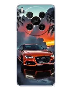Чохол для Huawei Mate 80 Pro Max з картинкою «Audi — захід сонця»