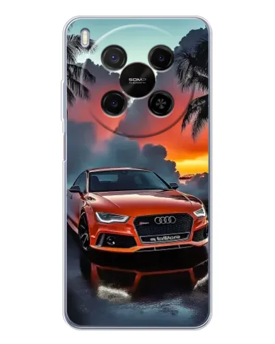 Чохол для Huawei Mate 80 Pro Max з картинкою «Audi — захід сонця»