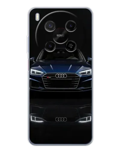Чохол для Huawei Mate 80 Pro Max з картинкою «Audi — нічне відображення»