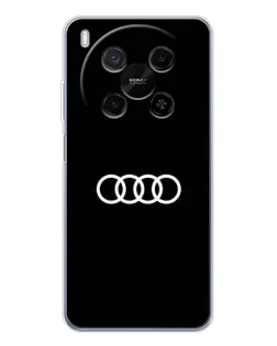 Чохол для Huawei Mate 80 Pro Max з картинкою «Audi White Logo»
