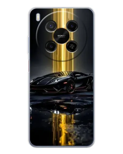 Чехол для Huawei Mate 80 Pro Max с картинкой «Ночной Lamborghini драйв»