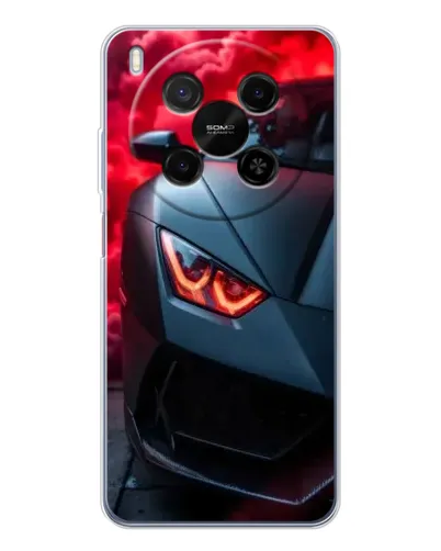 Чехол для Huawei Mate 80 Pro Max с картинкой «Lamborghini красное сияние»