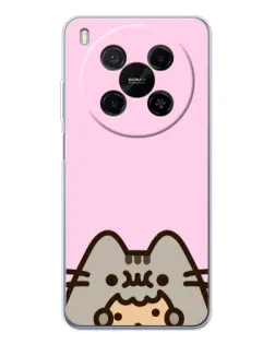 Чохол для Huawei Mate 80 Pro Max з картинкою «Pusheen та печиво»