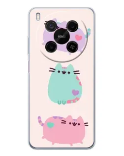 Чохол для Huawei Mate 80 Pro Max з картинкою «Pusheen тріо»