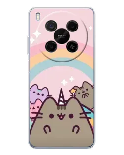 Чохол для Huawei Mate 80 Pro Max з картинкою «Єдиноріг Pusheen»