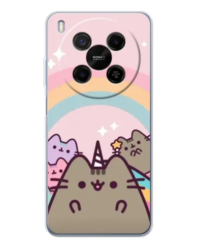 Чохол для Huawei Mate 80 Pro Max з картинкою «Єдиноріг Pusheen»