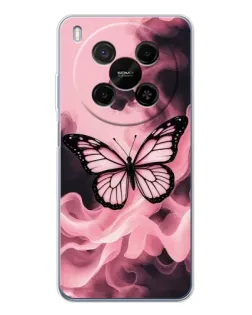 Чохол для Huawei Mate 80 Pro Max з картинкою «Метелик у диму»
