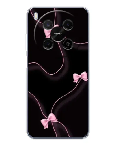 Чохол для Huawei Mate 80 Pro Max з картинкою «Рожеві стрічки»