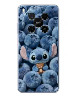 Чехол для Huawei Mate 80 Pro Max с картинкой «Стич и голубика»