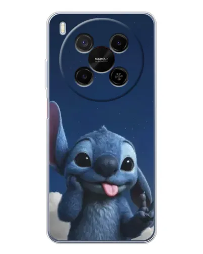 Чехол для Huawei Mate 80 Pro Max с картинкой «Стич в облаках»