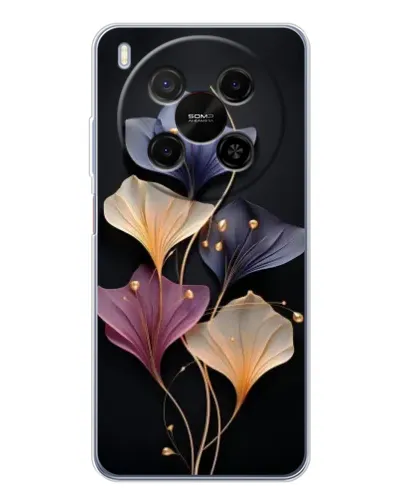 Чохол для Huawei Mate 80 Pro Max з картинкою «Лілові квіти грації»