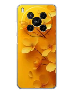 Чохол для Huawei Mate 80 Pro Max з картинкою «Золоті пелюстки»