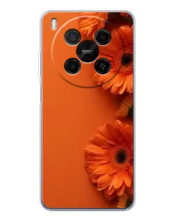 Чохол для Huawei Mate 80 Pro Max з картинкою «Помаранчеві гербери»