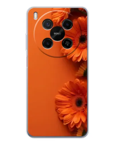 Чохол для Huawei Mate 80 Pro Max з картинкою «Помаранчеві гербери»
