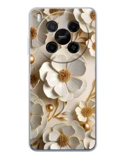 Чохол для Huawei Mate 80 Pro Max з картинкою «Білі паперові квіти»