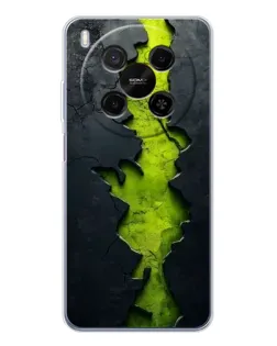 Чохол для Huawei Mate 80 Pro Max з картинкою «Салатовий розлом скелі»
