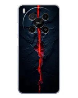 Чохол для Huawei Mate 80 Pro Max з картинкою «Червона лавова тріщина»