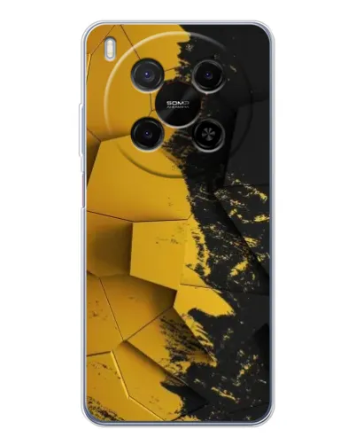 Чохол для Huawei Mate 80 Pro Max з картинкою «Золоті уламки геометрії»