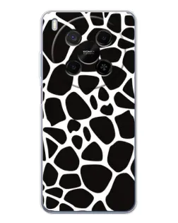 Чохол для Huawei Mate 80 Pro Max з картинкою «Чорно-білий жираф»