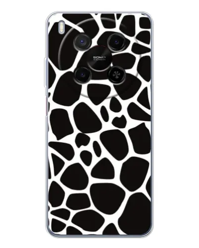 Чохол для Huawei Mate 80 Pro Max з картинкою «Чорно-білий жираф»