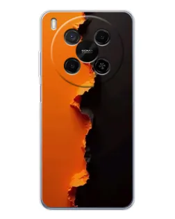 Чохол для Huawei Mate 80 Pro Max з картинкою «Помаранчевий розлом»