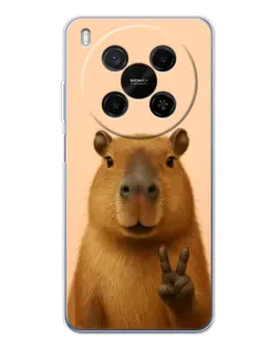 Чохол для Huawei Mate 80 Pro Max з картинкою «Капібара вікторія»