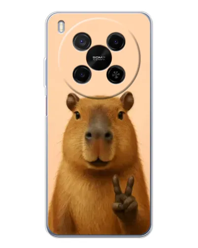 Чохол для Huawei Mate 80 Pro Max з картинкою «Капібара вікторія» Чохол для Huawei Mate 80 Pro Max з картинкою «Капібара вікторія»