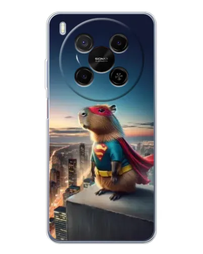 Чохол для Huawei Mate 80 Pro Max з картинкою «Капі-мен супергерой» Чохол для Huawei Mate 80 Pro Max з картинкою «Капі-мен супергерой»