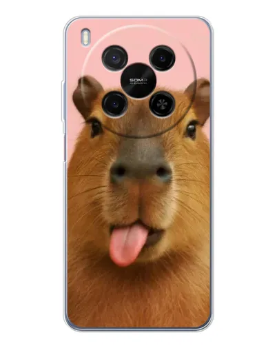 Чохол для Huawei Mate 80 Pro Max з картинкою «Капібара з язиком» Чохол для Huawei Mate 80 Pro Max з картинкою «Капібара з язиком»