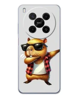 Чохол для Huawei Mate 80 Pro Max з картинкою «Капібара репер даб»