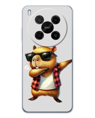 Чохол для Huawei Mate 80 Pro Max з картинкою «Капібара репер даб» Чохол для Huawei Mate 80 Pro Max з картинкою «Капібара репер даб»